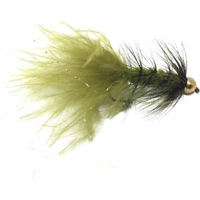 Feeder Creek Woolly Bugger Fly Fishing Flies 12pc Fly Fishing Assortment | Handmade Wet Flies for Fly Fishing in Various Patterns/Colors | Streamer Flies in Saudi Arabia