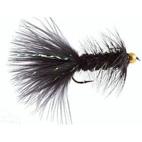 Feeder Creek Woolly Bugger Fly Fishing Flies 12pc Fly Fishing Assortment | Handmade Wet Flies for Fly Fishing in Various Patterns/Colors | Streamer Flies in Kuwait