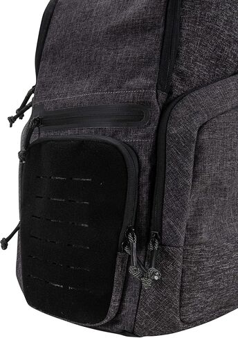 Tac-Six Command Tactical Pack, Backpack with Laptop and Conceal Carry Pocket, 20 Inch/2260 Cubic inches / 37 L, Gray/Black, One Size, 10884 in Saudi Arabia