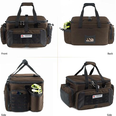 Large Pistol Range Bag Shooting for 5-7 Handguns- Tactical Bag Pistol Cases in Saudi Arabia