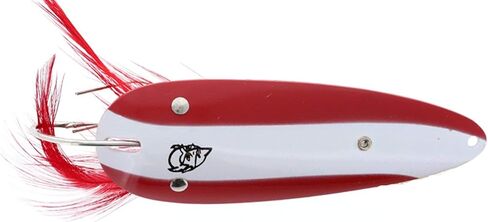 Daredevle Weedless Dardevle Spoons (Red/White) , 3/4oz in Kuwait
