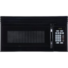 BLACK+DECKER Range Microwave with Top Mount Air Recirculation Vent, 1.6-Cu. Ft. 1000-Watt, Incandescent Lighting, Safety Lock