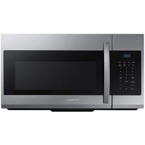 Samsung 1.7 Cu. Ft. Fingerprint Resistant Stainless Steel Over-The-Range Microwave in Kuwait