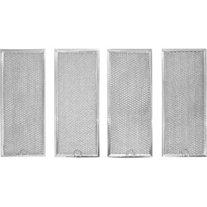 Microwave Grease Filter WB06X10596 Replacement For Many GE Microwaves, Samsung DE63-00196A 13-3/8 x 5-7/8 x 1/8 (Packed in Box) (2-Pack) in Saudi Arabia