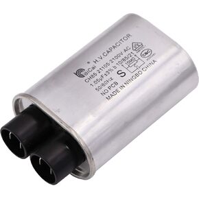 Meter Star Microwave Capacitor Replacement 2100V 1.05uf Compatible with 99% of Household Microwave Oven Brands,Connect Pin 1/4" Standard Terminal in Kuwait