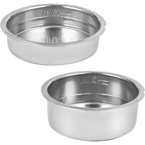 51mm Filter Basket for CASABREWS Espresso Machine 3700Essential/3700Gense/3700Pro, Stainless Steel Espresso Filter, Single Cup and Double Cup Replacement Parts in Saudi Arabia