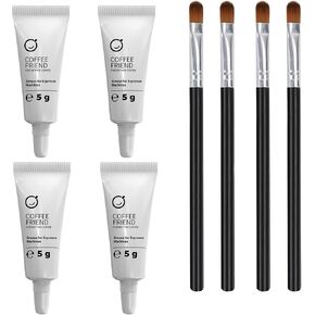 Espresso Machine Grease, Silicone Grease-Coffee machine lubricant 5g Tube fit all Sa eco, Ph illips and Gag gia Expresso Machines, Maintenance Kit for the Care and Maintenance (White2PC) in Saudi Arabia