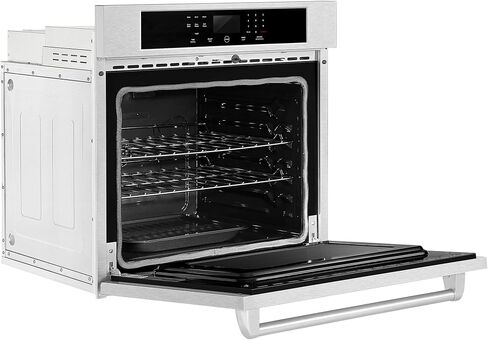 Empava 24" Electric Single Wall Oven with 6 Cooking Functions in Stainless Steel, 24 Inch, Stainless in Saudi Arabia