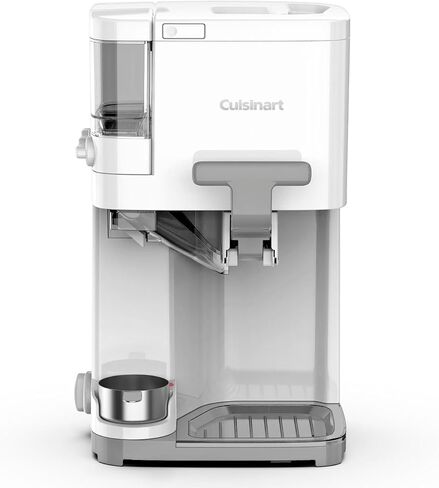 Cuisinart Ice Cream Maker Machine, 1.5 Quart Mix It In Soft Serve, Yogurt, Sorbet, Sherbet Maker, White, ICE-45P1 in Saudi Arabia