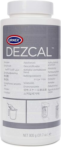 Urnex Dezcal Coffee and Espresso Machine Descaler Activated Scale Remover - 900g Bottle - Fast Effective Descaling Of Boilers and Heating Elements Faucets Spray Heads Milk Systems in Saudi Arabia