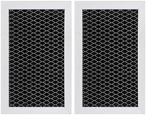 Microwave Charcoal Filter 6.15" x 3.95" for JX81J WB02X11536 WB06X10823 GE Microwave Filter Replacement - Vent Carbon Filter Freshens and Filters Kitchen Air in Over-The-Range Oven Stove Fan (2-Pack) in Kuwait