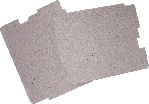 2 PCS Microwave Oven Parts Mica Slice Super Thick Heat Insulation Accessories,Waveguide Cover for Frigidaire 5304464061 in Saudi Arabia