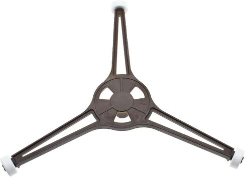 FDXGYH Triple Arm Microwave Oven Turntable Ring Rotating Ring Roller Glass Plate Tray Support Holder for 9.6" Microwave Oven Glass Flat Turntable Plate in Kuwait