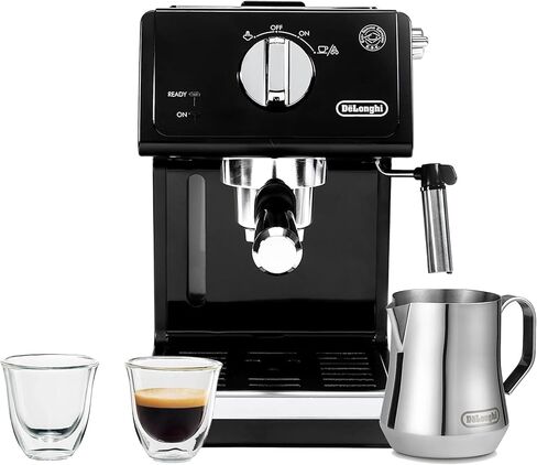De'Longhi ECP3420 Bar Pump Espresso and Cappuccino Machine, 15", Black in Kuwait