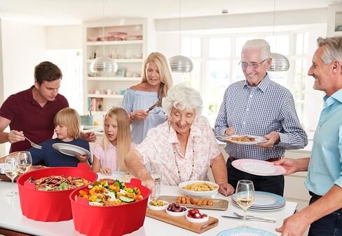 بطانة طباخ بطيء من السيليكون من Meytunsin تناسب وعاء الفخار بسعة 8 لتر، وبطانة وعاء من السيليكون مصنوعة من السيليكون الآمن غذائيًا، آمنة للاستخدام في غسالة الأطباق (أحمر). in Kuwait