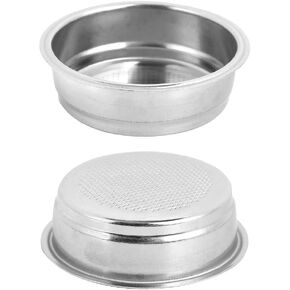 وعاء مصفاة فلتر ماكينة القهوة من الفولاذ المقاوم للصدأ بطبقة واحدة من Syrisora ​​مقاس 51 مم مناسب لـ DeLonghi in Kuwait