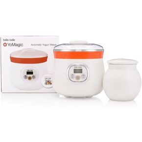 Belle and Bella Yomagic Automatic Yogurt Maker | Greek Yogurt | Vegan | Non-Dairy Yogurt | No Sugar Added | Probiotics | Live Active Cultures in Saudi Arabia