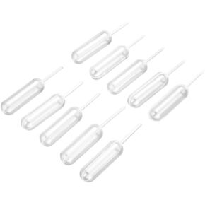 100 قطعة 4 مل ماصات بلاستيكية ضغط قطارة صغيرة للاستعمال مرة واحدة أدوات خبز الكعك والحلوى in Kuwait