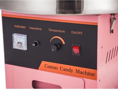 Commercial Cotton Candy Machine Electric Cotton Candy Floss Maker - 110V for the Perfect Party Favor for Birthdays, School function, or Social Events.（Blue） (Without wheels, Blue)… in Kuwait