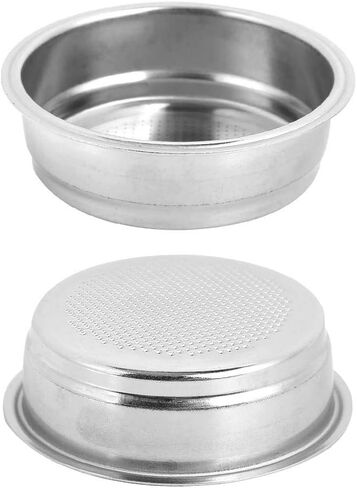 وعاء مصفاة فلتر ماكينة القهوة من الفولاذ المقاوم للصدأ بطبقة واحدة من Syrisora ​​مقاس 51 مم مناسب لـ DeLonghi in Kuwait