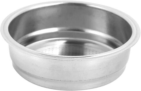 وعاء مصفاة فلتر ماكينة القهوة من الفولاذ المقاوم للصدأ بطبقة واحدة من Syrisora ​​مقاس 51 مم مناسب لـ DeLonghi in Kuwait