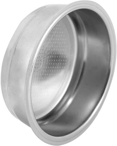 وعاء مصفاة فلتر ماكينة القهوة من الفولاذ المقاوم للصدأ بطبقة واحدة من Syrisora ​​مقاس 51 مم مناسب لـ DeLonghi in Kuwait