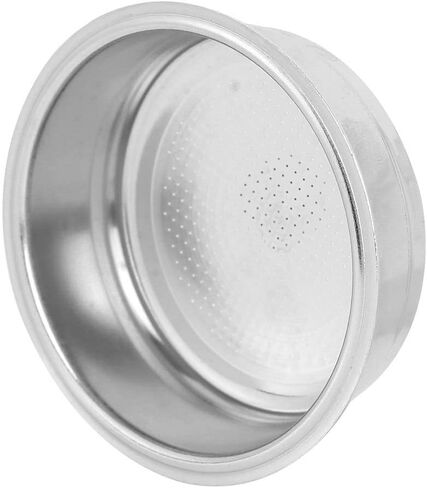 وعاء مصفاة فلتر ماكينة القهوة من الفولاذ المقاوم للصدأ بطبقة واحدة من Syrisora ​​مقاس 51 مم مناسب لـ DeLonghi in Kuwait