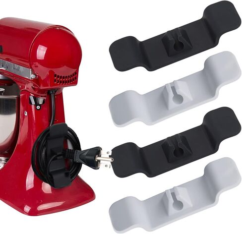 BUSOHA 4 حزم منظم الحبل للأجهزة، منظم الحبل مرتب، حامل الحبل العالمي اكسسوارات المطبخ للخلاط ، خلاط ، صانع القهوة ، طباخ الضغط و مقلاة الهواء in Kuwait