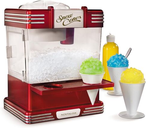 Nostalgia Retro Hard and Sugar Free Countertop Original Cotton Candy Maker, Includes 2 Reusable Cones and Scoop – Aqua in Saudi Arabia