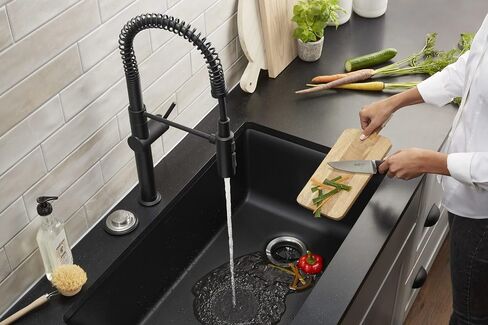 KOHLER 29361-CHR Reckon التخلص من القمامة مع تقليل الصوت، تغذية مستمرة 3/4 HP، سلك طاقة متضمن، فحمي in Kuwait