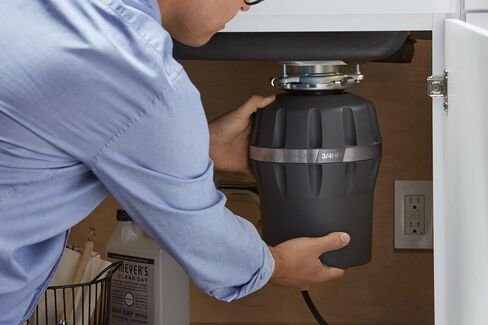 KOHLER 29361-CHR Reckon التخلص من القمامة مع تقليل الصوت، تغذية مستمرة 3/4 HP، سلك طاقة متضمن، فحمي in Kuwait