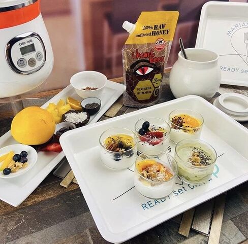 Belle and Bella Yomagic Automatic Yogurt Maker | Greek Yogurt | Vegan | Non-Dairy Yogurt | No Sugar Added | Probiotics | Live Active Cultures in Saudi Arabia