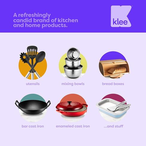 Klee 3-Piece Instant Ice Cream Maker Pan with Ice Cream Spade, Scraper and Recipes in Kuwait