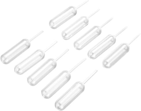 100 قطعة 4 مل ماصات بلاستيكية ضغط قطارة صغيرة للاستعمال مرة واحدة أدوات خبز الكعك والحلوى in Kuwait