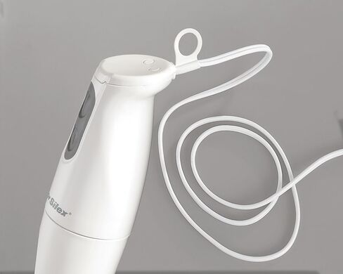 خلاط يدوي غمر كهربائي من بروكتر سيليكس مع عصا خلط يدوية قابلة للفصل وآمنة للاستخدام في غسالة الأطباق، سرعتان، 150 واط، أبيض (59739) in Kuwait