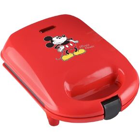 Disney DCM-8 Mickey Cake Pop Maker, Mini, Red | Nonstick Electric Cake Pop Maker with Recipes Included, Non-Skid Feet & Power Light for Easy Home Baking in Saudi Arabia