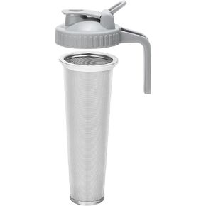Cold Brew Coffee Filter for 32 OZ Wide Mouth Mason Jar, 304 Stainless Steel Strainer with Seal Ring for Iced Drinks, Sun Tea Infuser and Cold Brew Coffee Maker in Kuwait