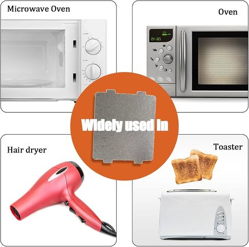 5 Pcs Microwave Oven Parts Waveguide Cover Universal Mica Sheet | Microwave Oven Repairing Part for Kitchen Home Office Restaurant (4 Inch X 4.7 Inch) in Kuwait