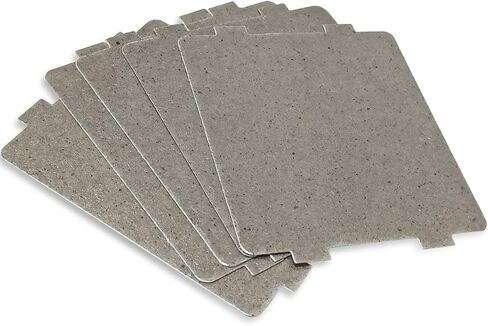5 Pcs Microwave Oven Parts Waveguide Cover Universal Mica Sheet | Microwave Oven Repairing Part for Kitchen Home Office Restaurant (4 Inch X 4.7 Inch) in Kuwait
