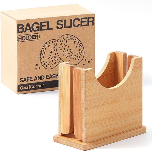 CoziCorner Precision Bagel Slicer: Effortlessly Slice and Enjoy Perfect Bagels Every Time in Saudi Arabia