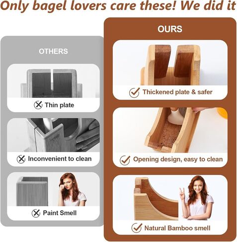 CoziCorner Precision Bagel Slicer: Effortlessly Slice and Enjoy Perfect Bagels Every Time in Saudi Arabia