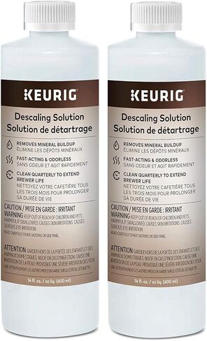 Keurig Descaling Solution Brewer Cleaner, Includes 28 oz. Descaling Solution, Compatible with Keurig Classic/1.0 & 2.0 K-Cup Pod Coffee Makers (28 Oz) in Saudi Arabia