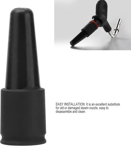GLOGLOW Coffee Machine Nozzle, Food Grade Silicone Nozzle 1 Hole Silicone Milk Foam Spout Replacement Coffee Machine Reusable Steam Nozzle for Coffee Maker in Saudi Arabia