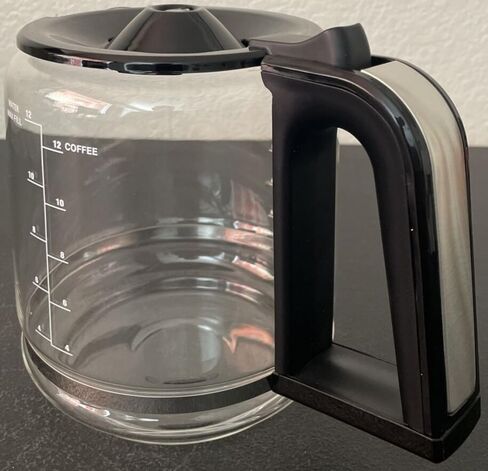 SS-986922 for Krups 12 Cup Carafe and Lid for Coffee Makers.Replacement EC411050, EC414050, EC314050, EC415050 in Kuwait