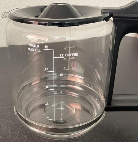 SS-986922 for Krups 12 Cup Carafe and Lid for Coffee Makers.Replacement EC411050, EC414050, EC314050, EC415050 in Kuwait