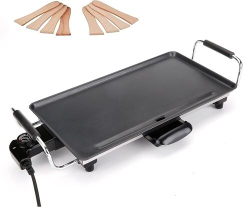 The Teppantastic Electric Grill | Tabletop BBQ with large non-stick hot plate | From Jean Patrique in Saudi Arabia