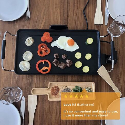 The Teppantastic Electric Grill | Tabletop BBQ with large non-stick hot plate | From Jean Patrique in Saudi Arabia