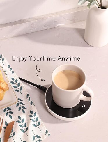 Geedel Coffee Mug Warmer, Smart Coffee Warmer for Desk Office Home, Mug Warmer with 3 Temperature Settings, Coffee Cup Warmer for Cocoa, Tea, Milk in Kuwait