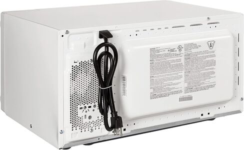 ميكروويف RCA RMW1132-WHITE مقاس 1.1 قدم مكعب بقدرة 1000 وات، أبيض وCuisinart CPT-122 محمصة خبز بلاستيكية مدمجة مكونة من شريحتين، أبيض in Saudi Arabia