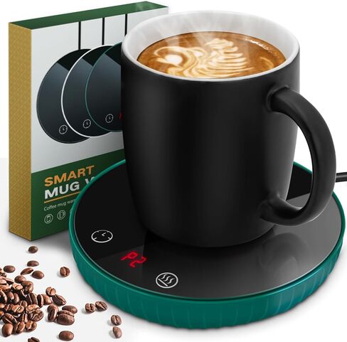 Coffee Mug Warmer, Candle Warmer with Auto Shut Off & 2-Temp Settings & 12-Hour Timer, Mug Warmer for Coffee, Beverage, Candle, Milk, Tea (No Cup) in Saudi Arabia